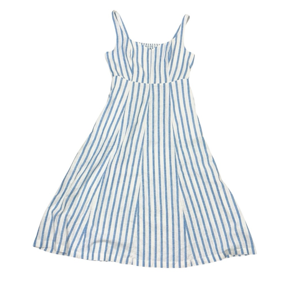 NWT Old Navy blue and White Striped Dress size Medium